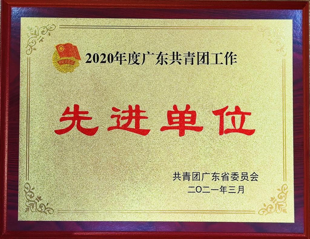【喜讯】广东唯一民办高校获奖！我校团委获评 “2020年度广东省共青团工作先进单位”
